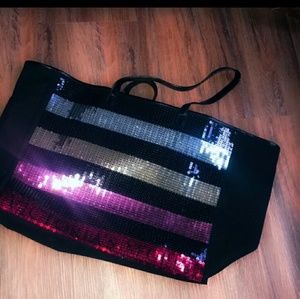 New Victoria's Secret PINK Sequin Tote bag